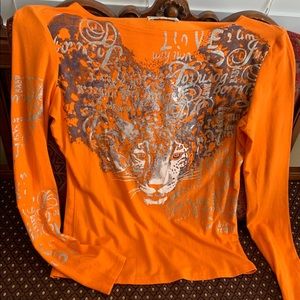 Designer Paolo Santini Tee Size M - Preowned only worn 3 times - Fun & artistic!